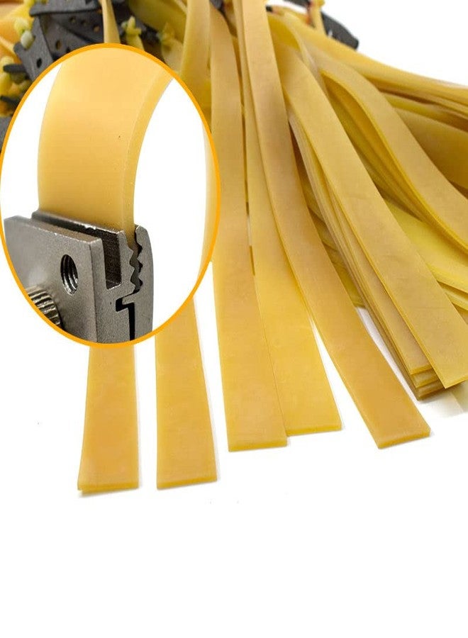 Marksman® 4 Pieces 1.5MM Powerful Fast Rebound 24CM Slingshot Replacement Flat Rubber Band Natural Latex Catapult Gulel Rubber Bands (MARKSMAN Fast Rebound Flat Band, 1.5 mm) - Image 5